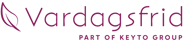 Vardagsfrid Part of KEYTO Logotype Lila